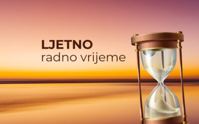 Obavijest o ljetnom radnom vremenu tajništva