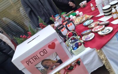 BOŽIĆNI SAJAM UČENIČKE ZADRUGE „Salvia“ I HUMANITARNA AKCIJA “Petri za dar”