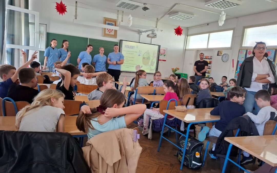 Predavanje i radionica u OŠ Stanovi u sklopu projekta “Aktivno do zdravlja”