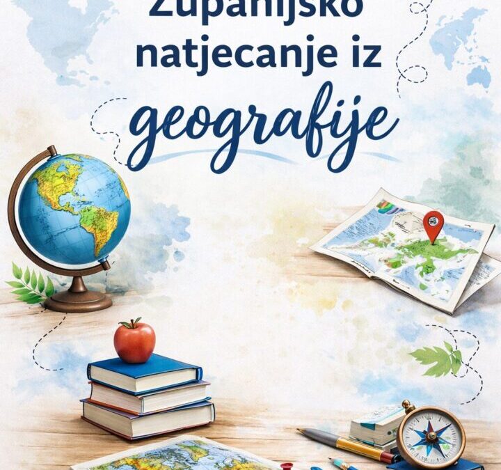 Uspješan nastup naših učenica na županijskom natjecanju iz geografije