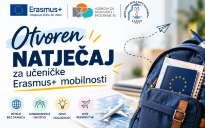 Objava Erasmus+ natječaja za školsku godinu 2026./2027.